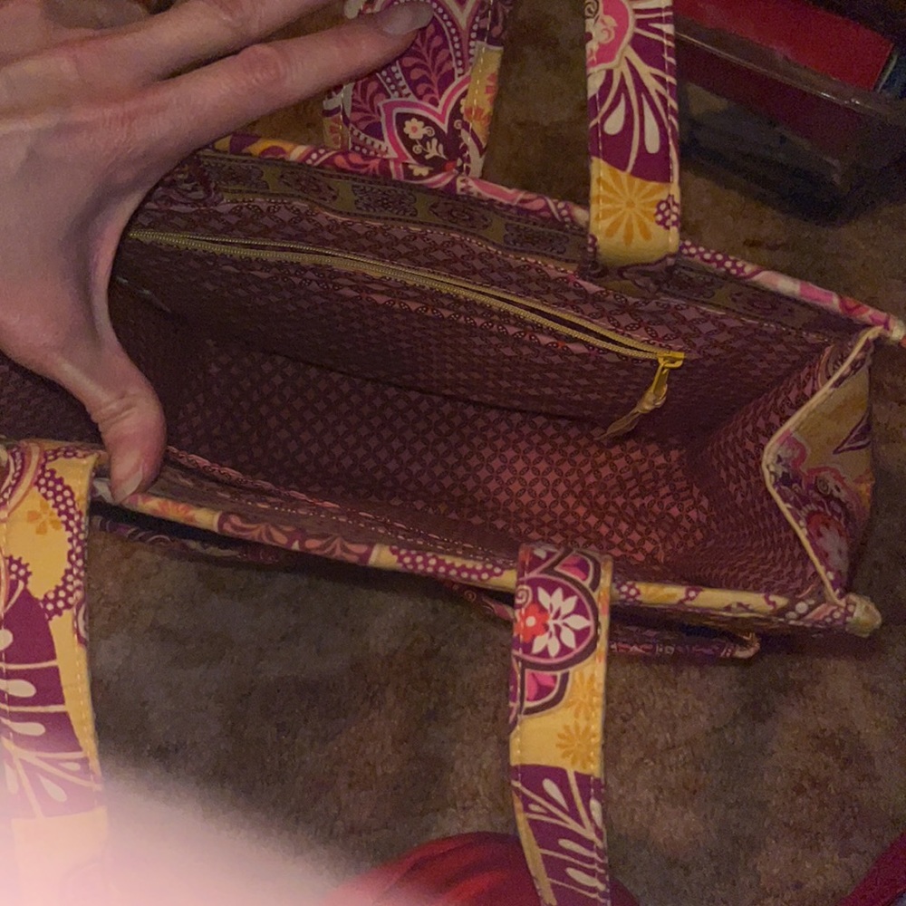 RARE EUC Vera Bradley wicker purse - Picture 12 of 16
